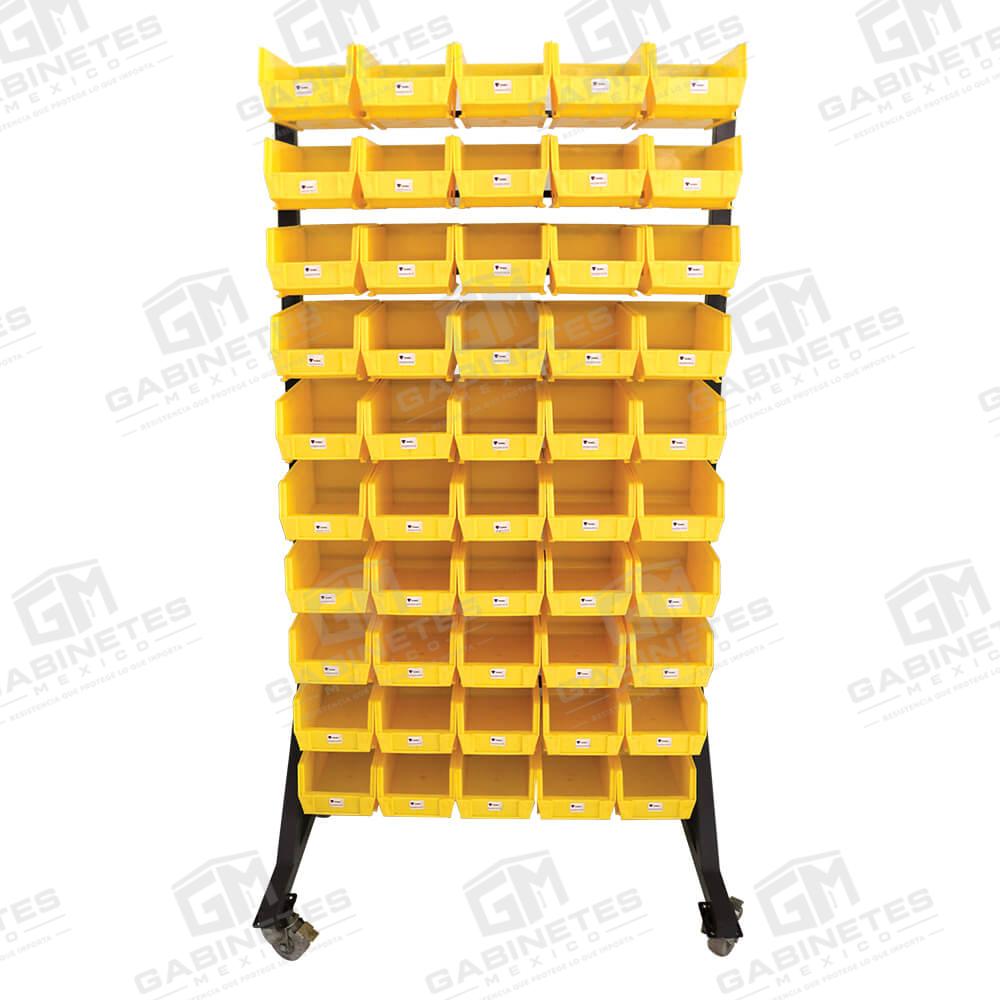 Exhibidor Sencillo con 50 Gavetas Plasticas N3-Mexico-CDMX-01
